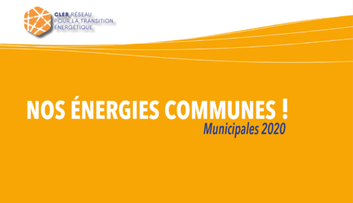 Municipales 2020_visuel CLER Nos énergies communes