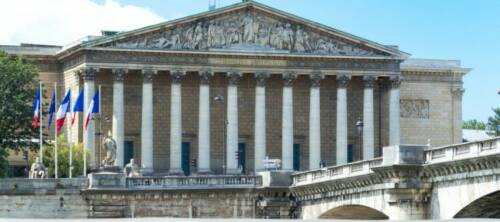 The French national Assembly , Paris, France The French national Assembly , Paris, France
