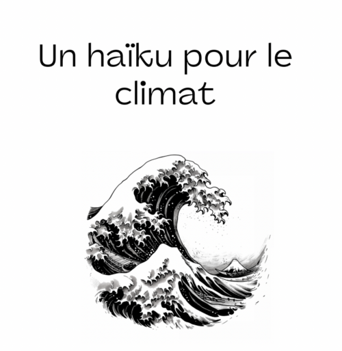 cover des haïkus pour le climat