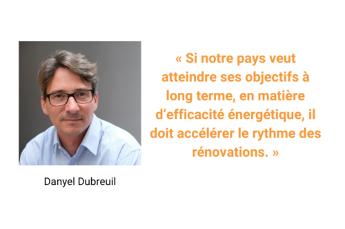Danyel Dubreuil, coordinateur Efficacité énergétique du CLER. Danyel Dubreuil, coordinateur Efficacité énergétique du CLER.