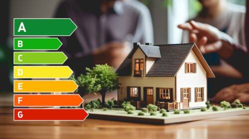 Le diagnostic de performance énergétique (DPE) sur un bien immobilier classé A. Le diagnostic de performance énergétique (DPE) sur un bien immobilier classé A.