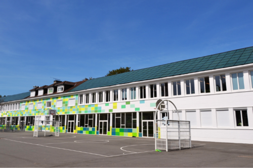 Malaunay Panneaux solaires sur une école à Malaunay